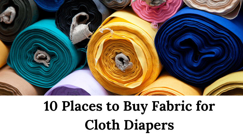 10 Places to Buy Fabric for Cloth Diapers