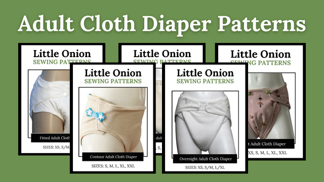 sew adult cloth diapers