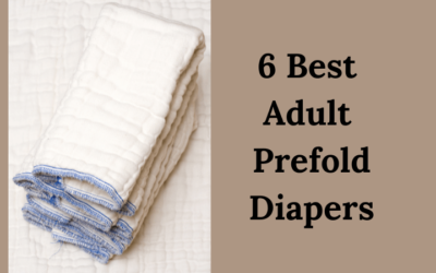6 Best Adult Prefold Diapers
