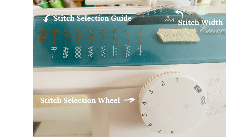 how to set sewing machine to zigzag stitch